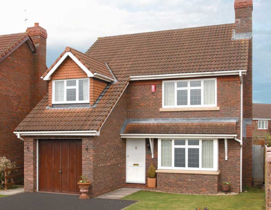 A modern detached house